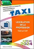 Formation taxi, partie législation